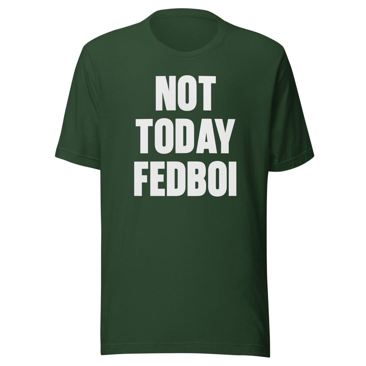 Not Today Fedboi Shirt