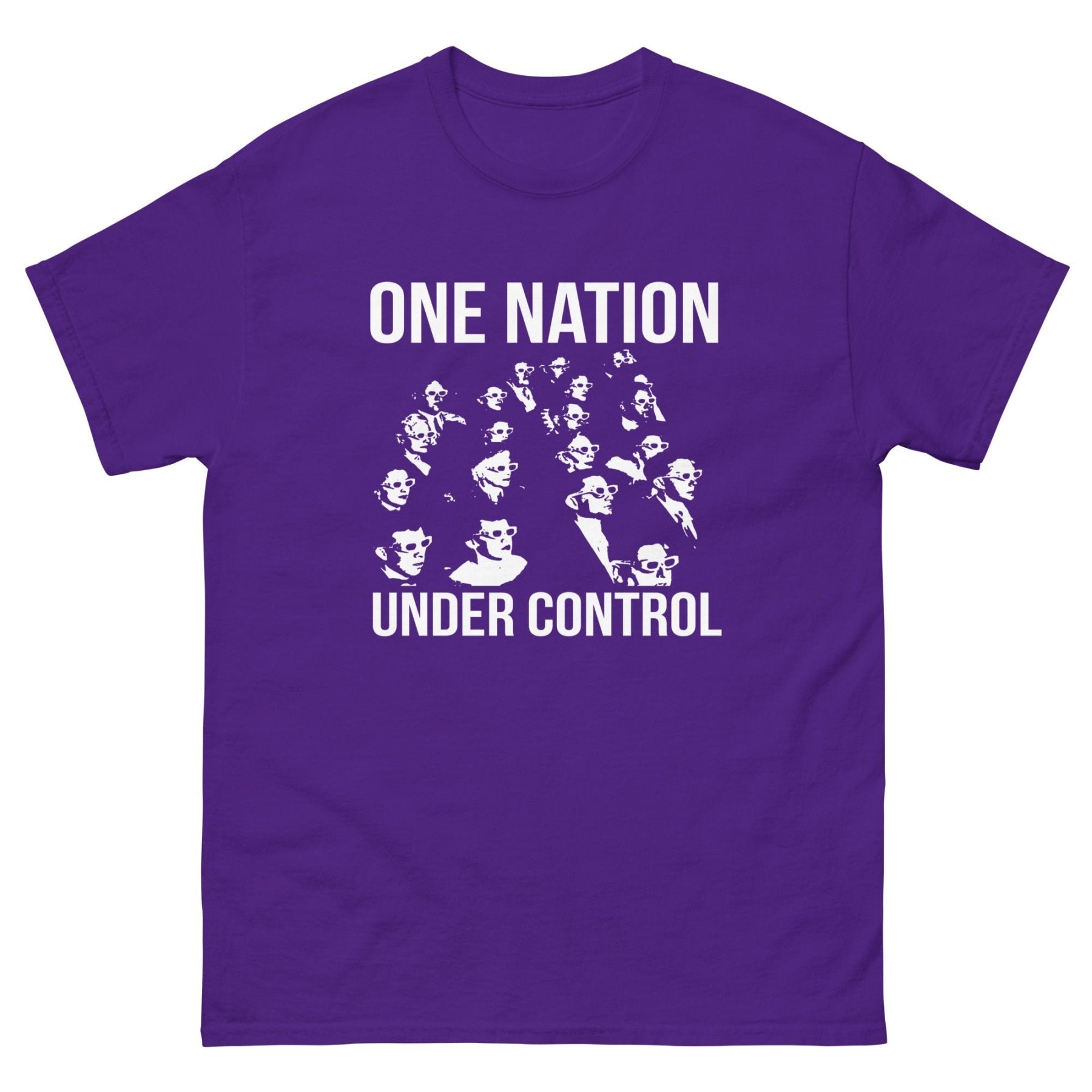 One Nation Under Control Heavy Cotton Shirt