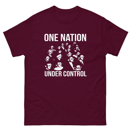 One Nation Under Control Heavy Cotton Shirt
