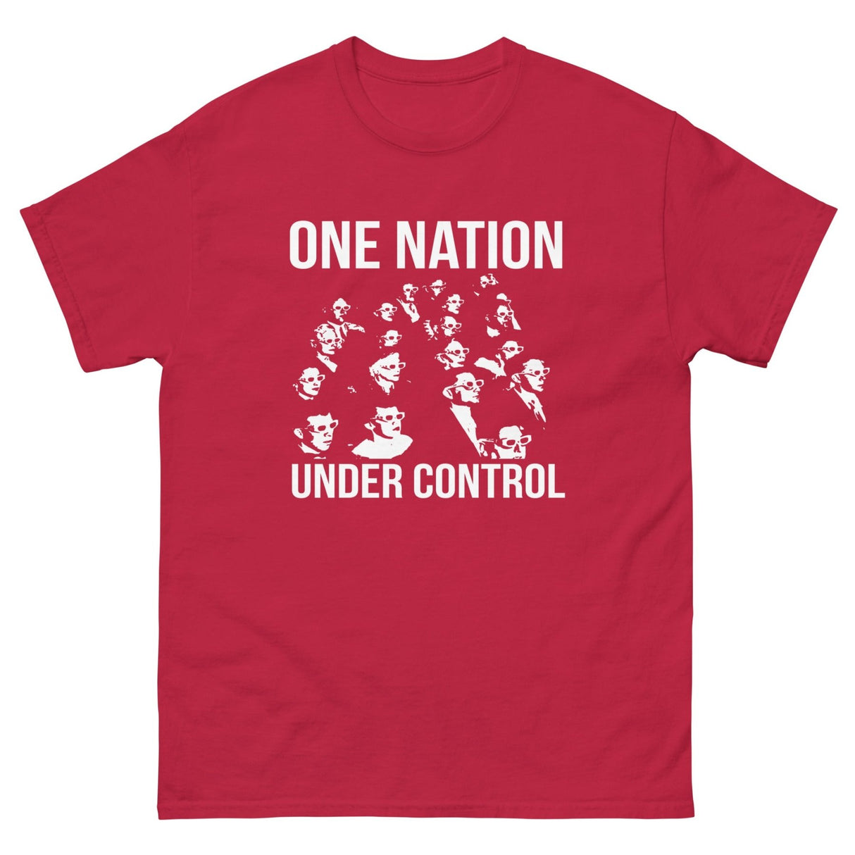One Nation Under Control Heavy Cotton Shirt