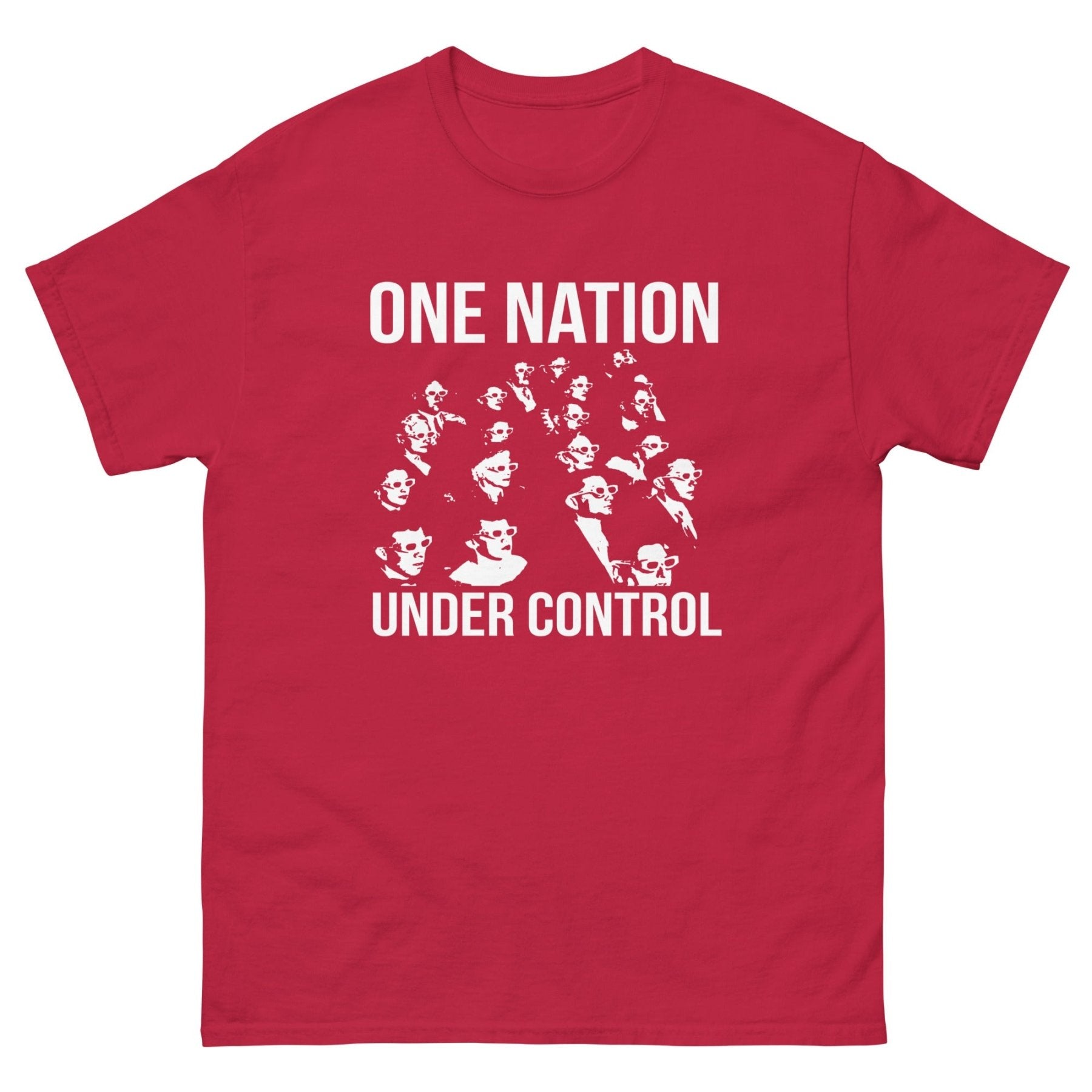 One Nation Under Control Heavy Cotton Shirt
