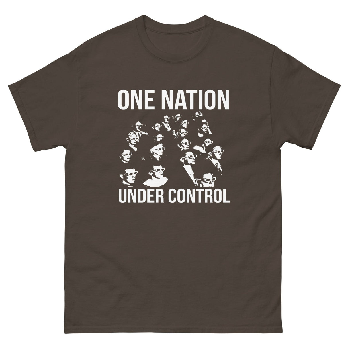 One Nation Under Control Heavy Cotton Shirt