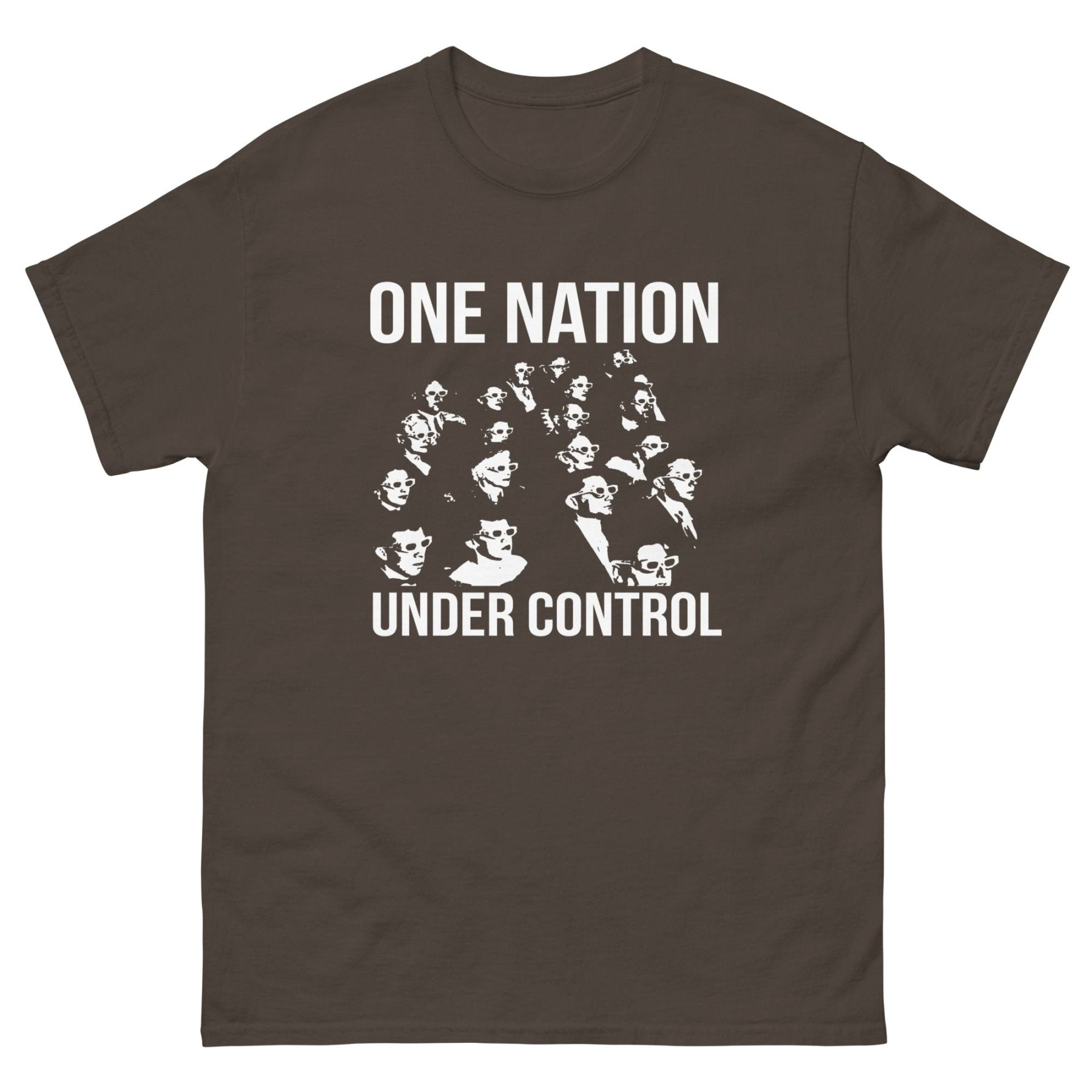 One Nation Under Control Heavy Cotton Shirt