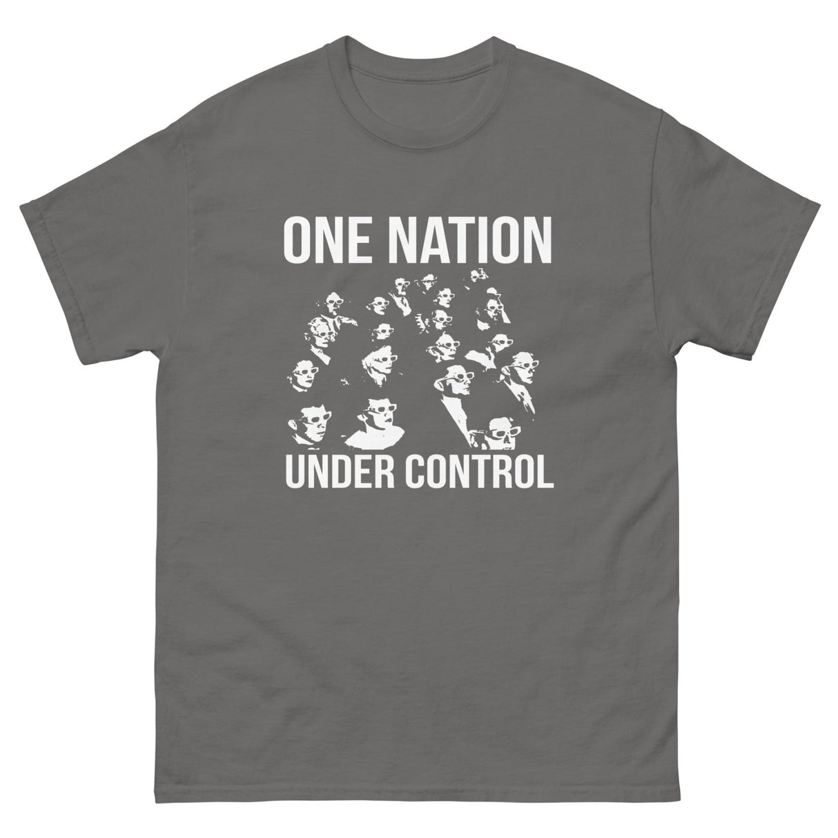 One Nation Under Control Heavy Cotton Shirt