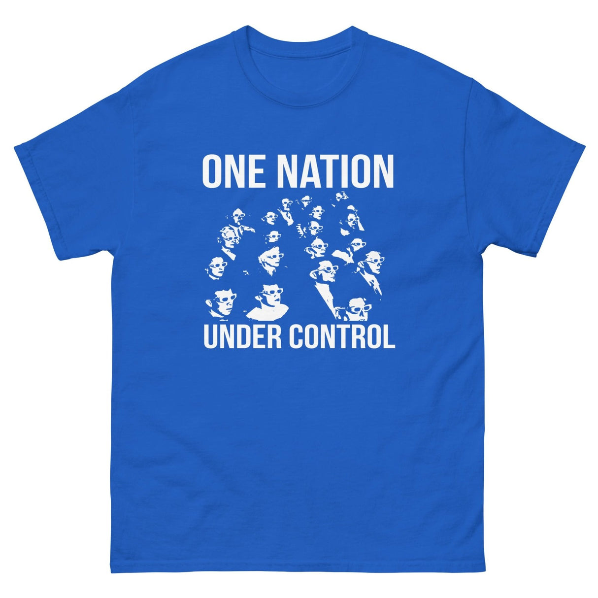 One Nation Under Control Heavy Cotton Shirt