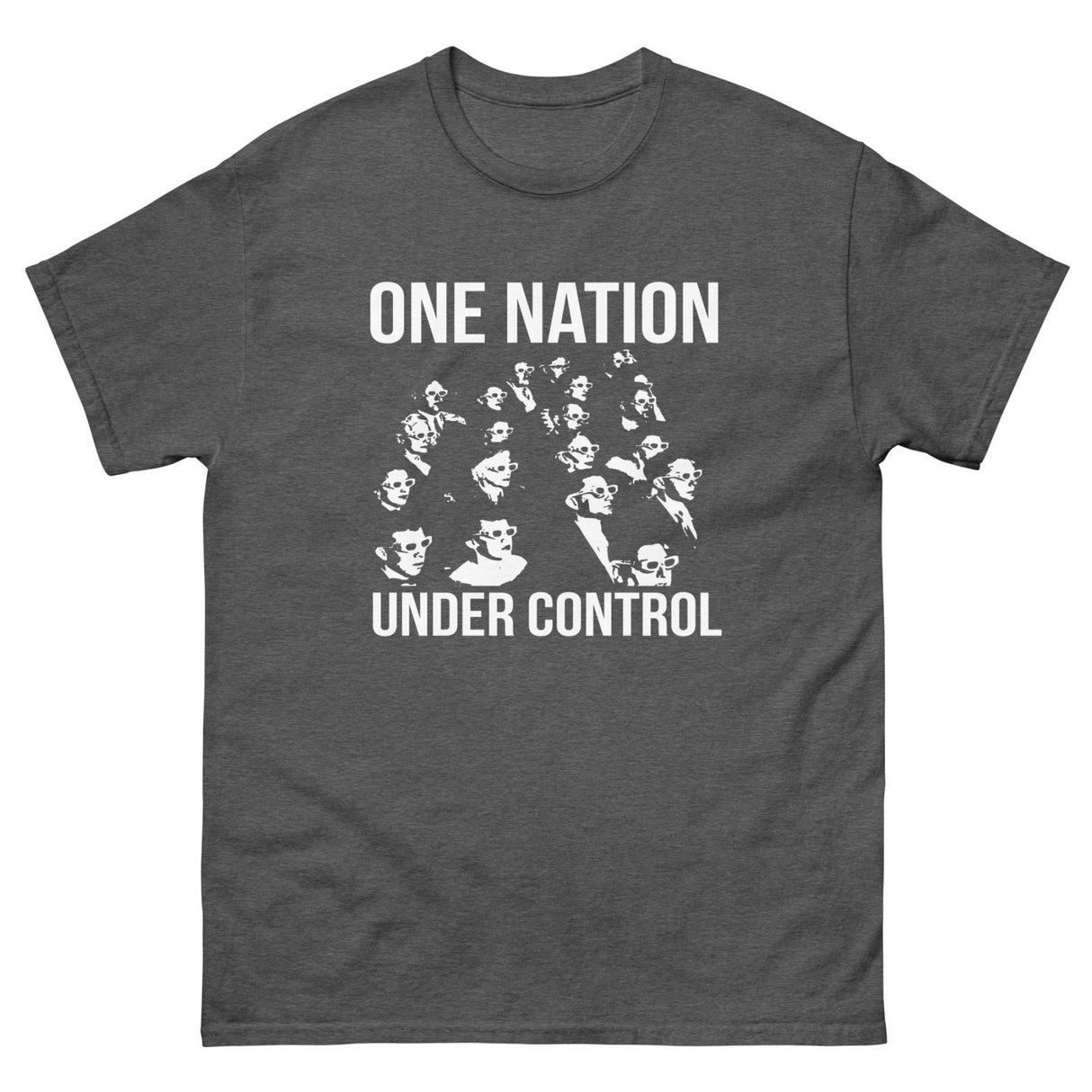 One Nation Under Control Heavy Cotton Shirt