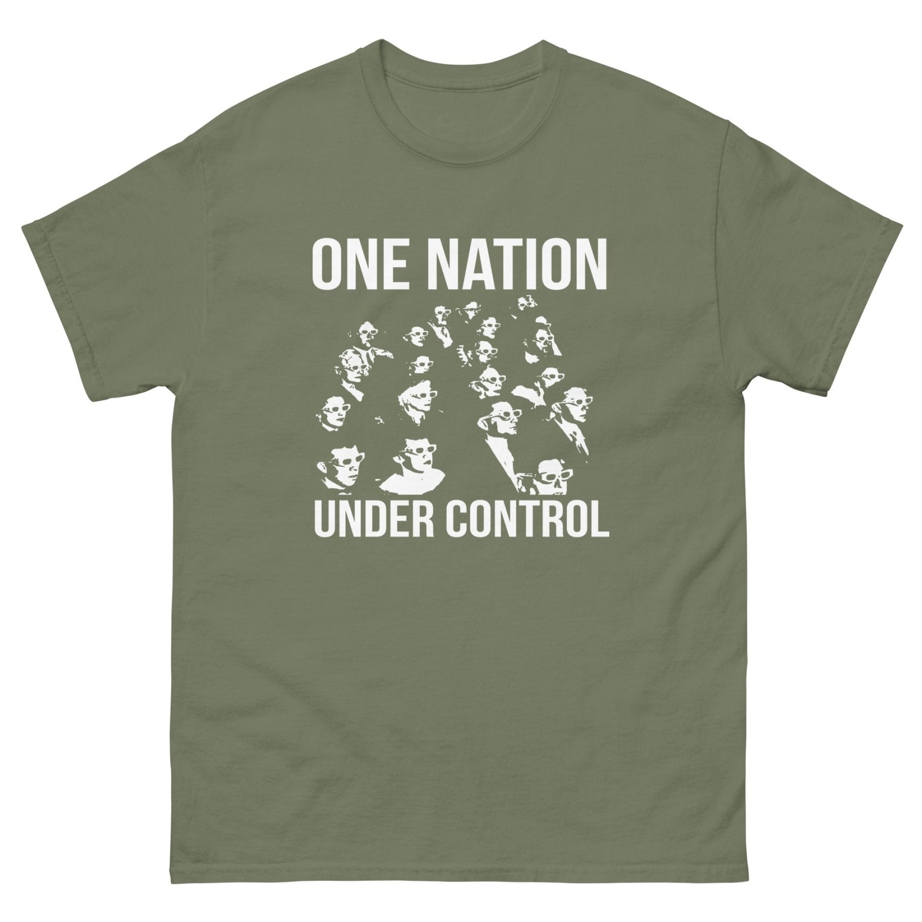 One Nation Under Control Heavy Cotton Shirt