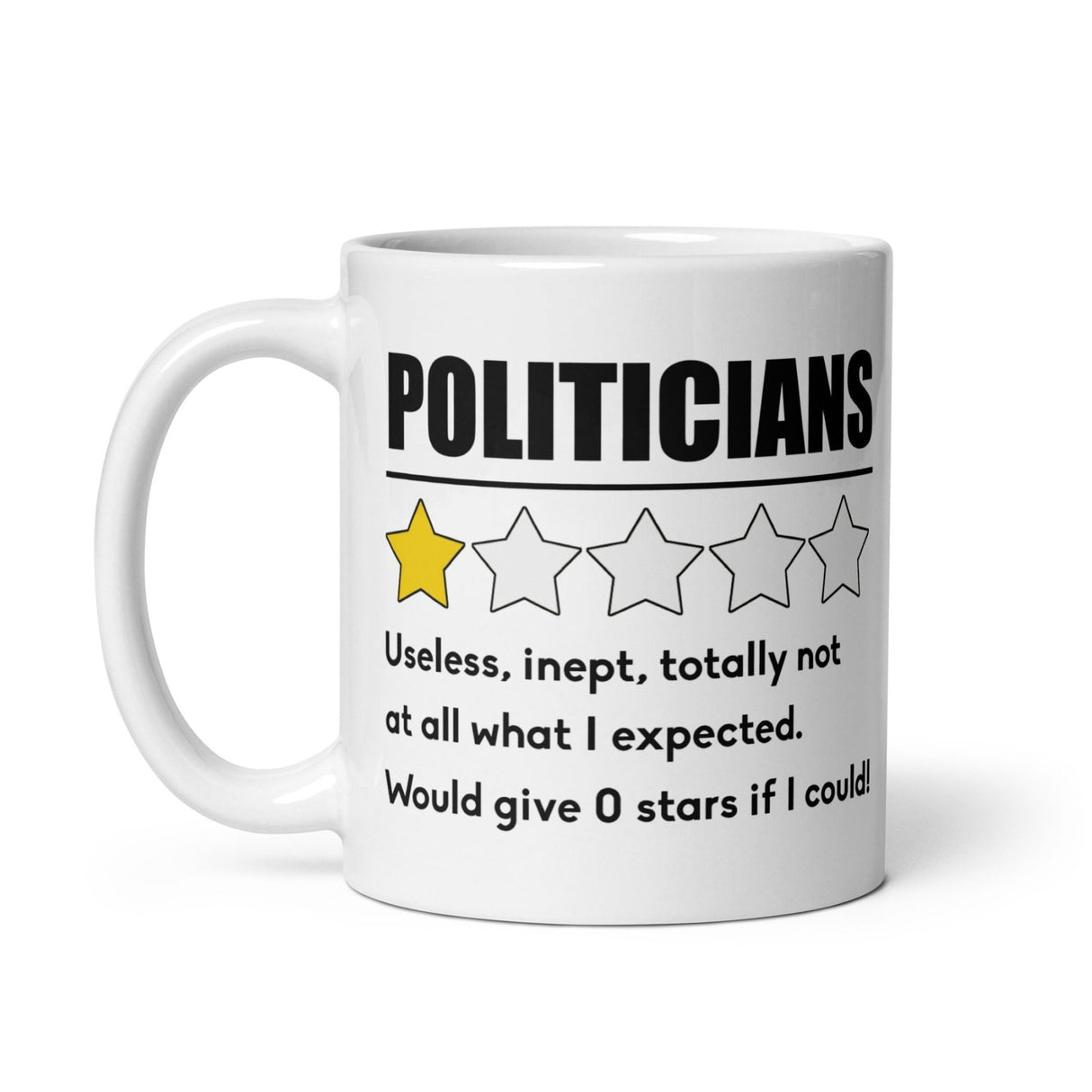 Politicians Very Bad Would Not Recommend Coffee Mug