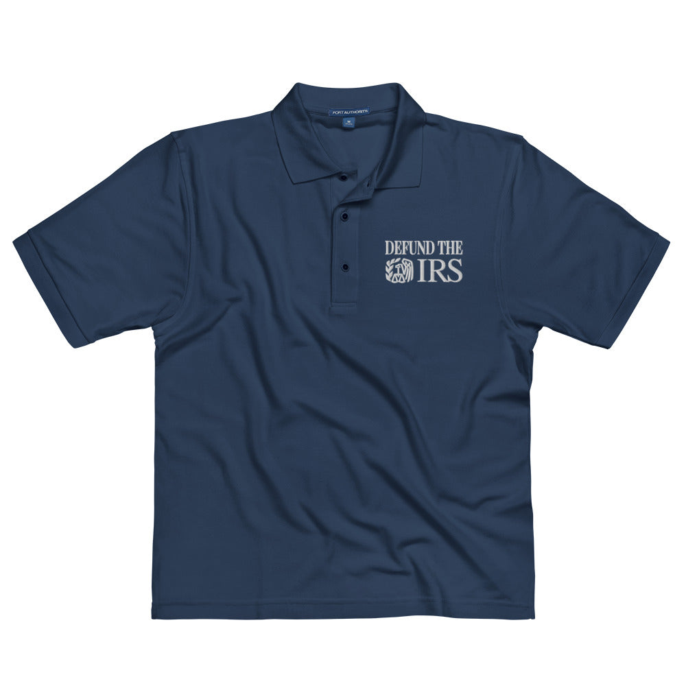 Defund The IRS Embroidered Polo
