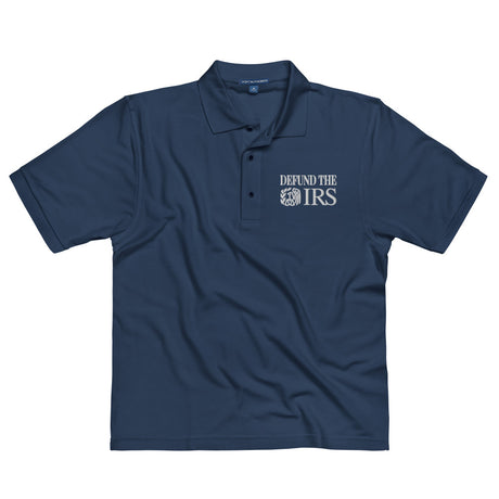Defund The IRS Embroidered Polo