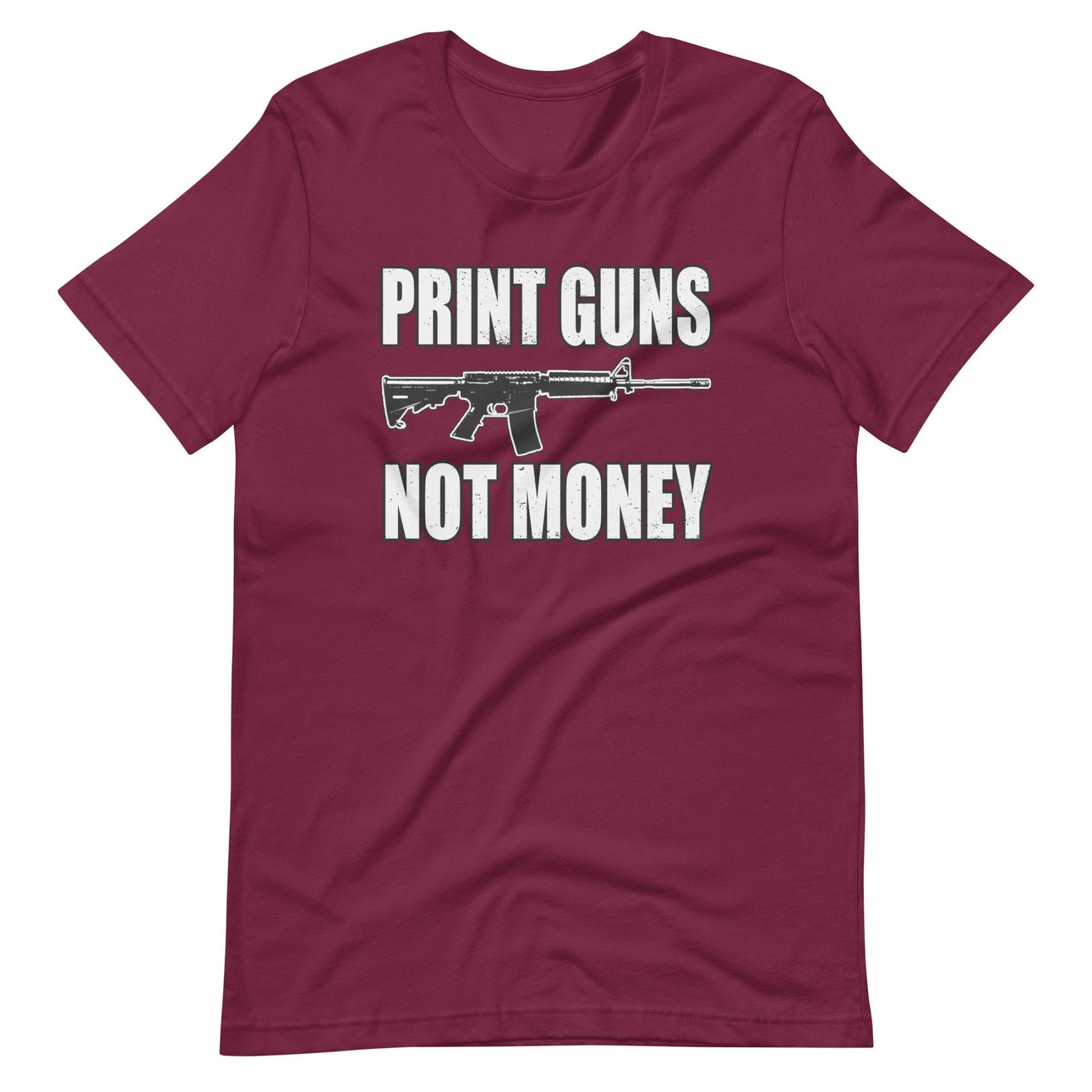 Print Guns Not Money Shirt