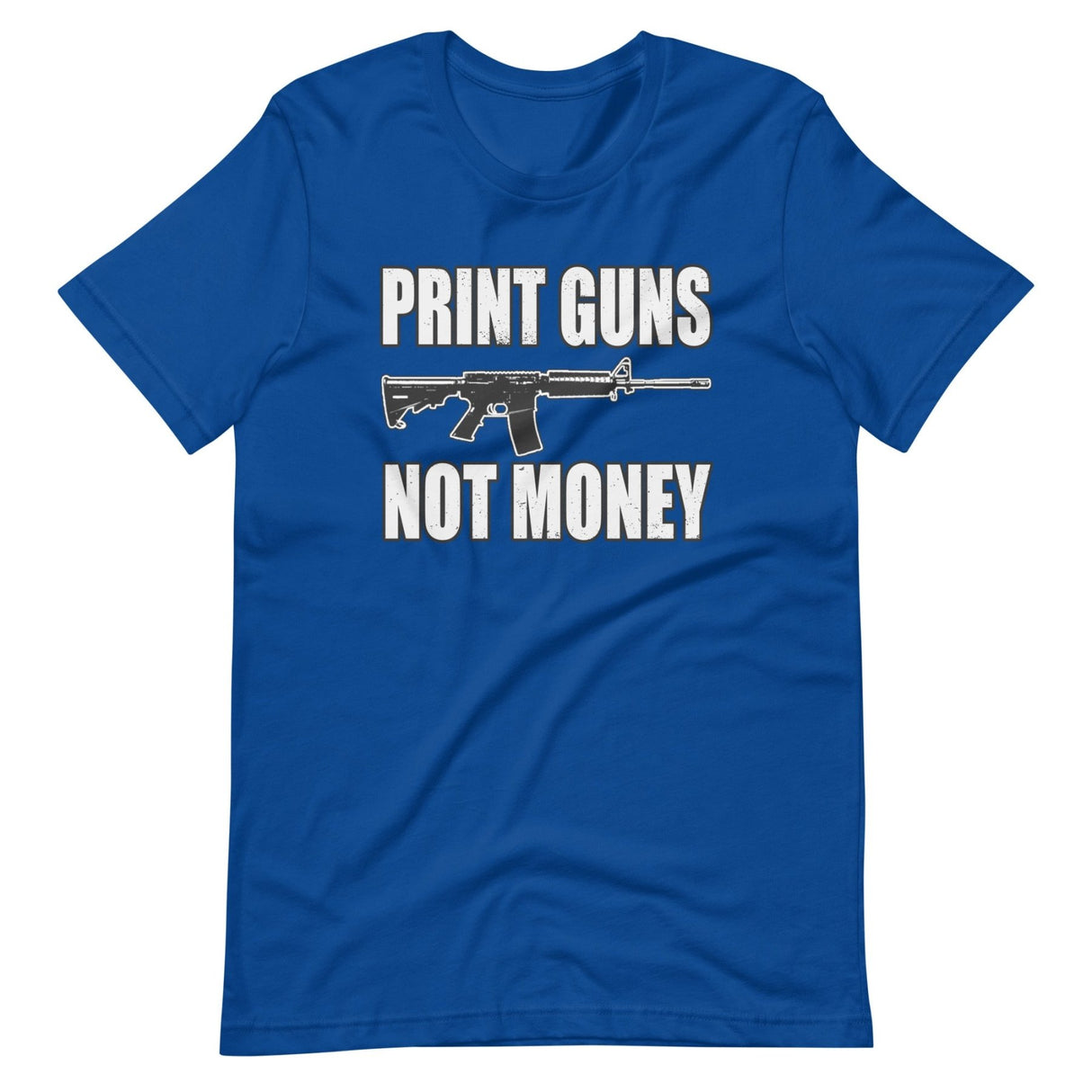 Print Guns Not Money Shirt