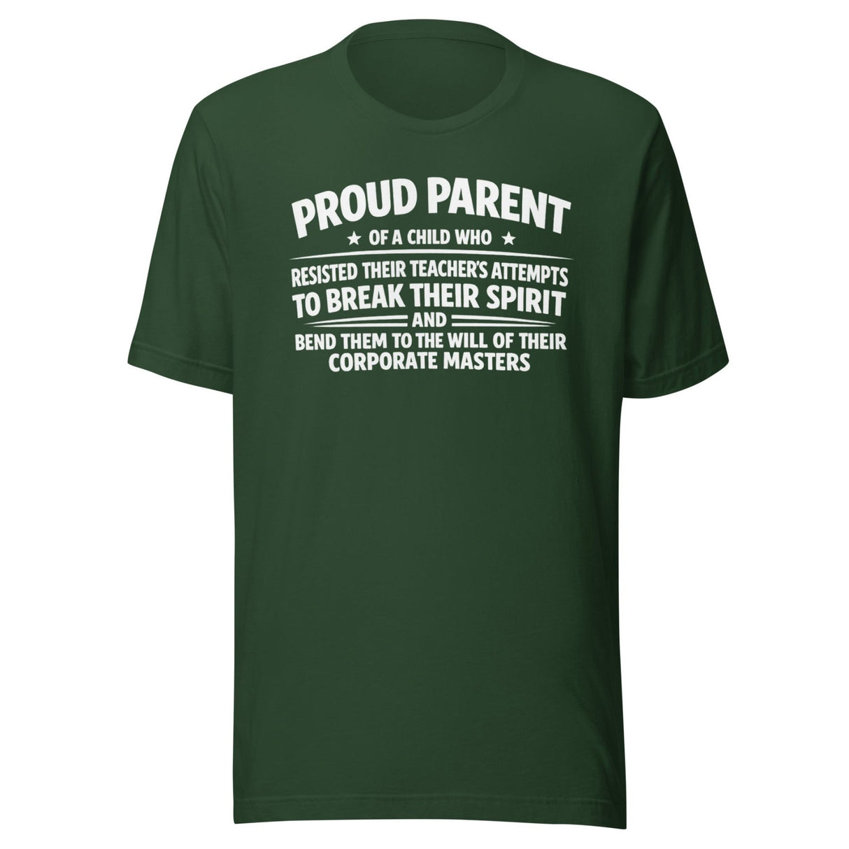 Proud Parent Of A Defiant Student Shirt
