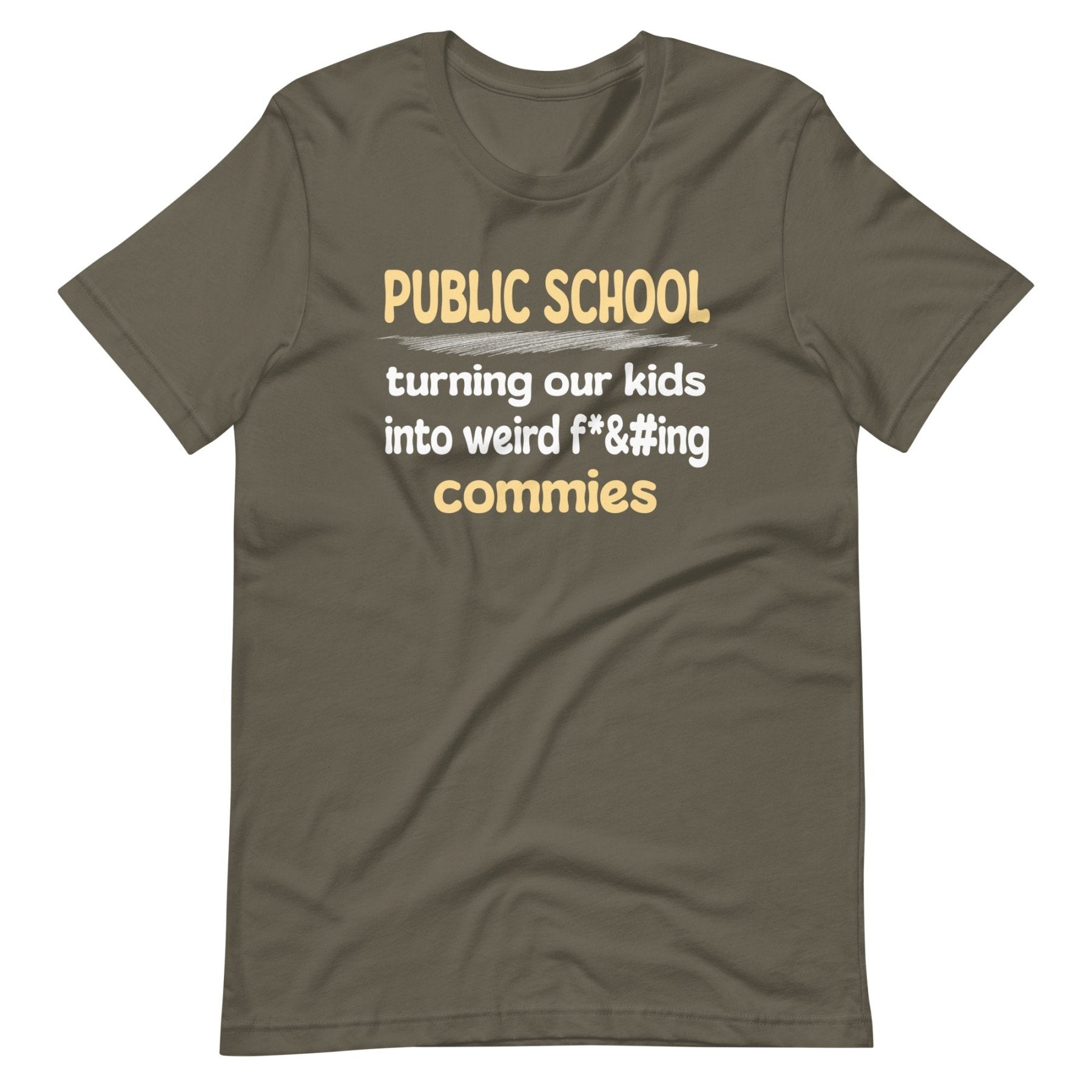 Public School Turning Our Kids Into Weird Commies Shirt