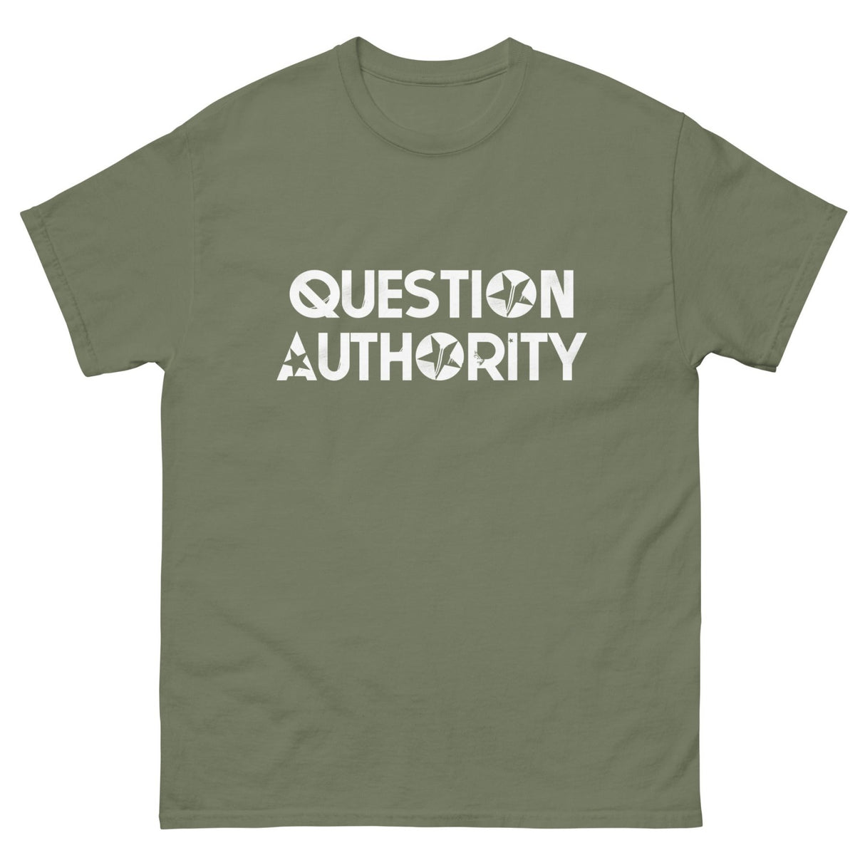 Question Authority Heavy Cotton Shirt