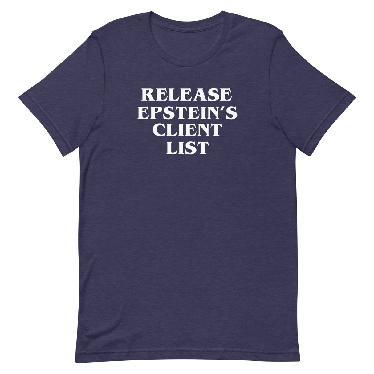 Release Epstein's Client List Shirt