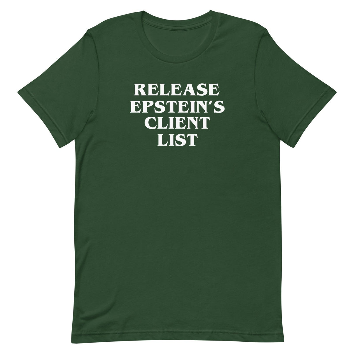 Release Epstein's Client List Shirt