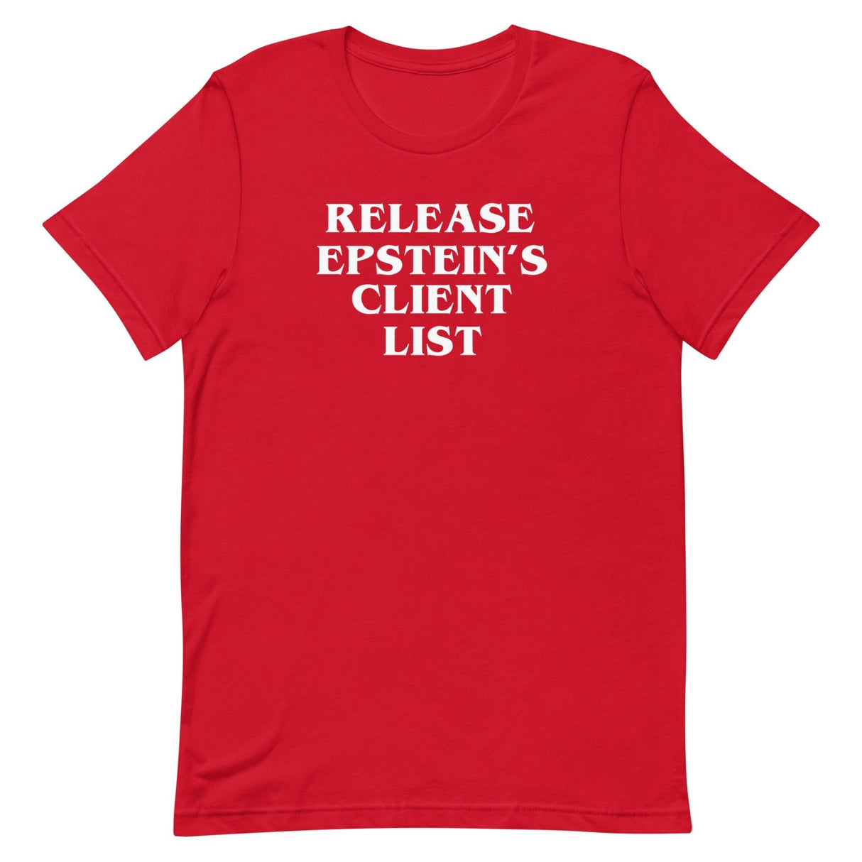 Release Epstein's Client List Shirt