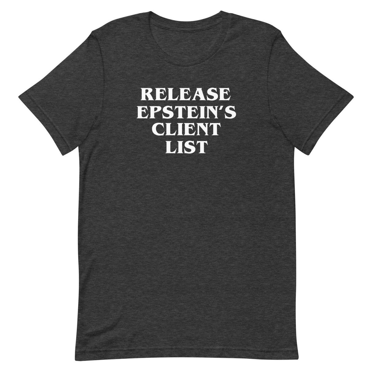 Release Epstein's Client List Shirt