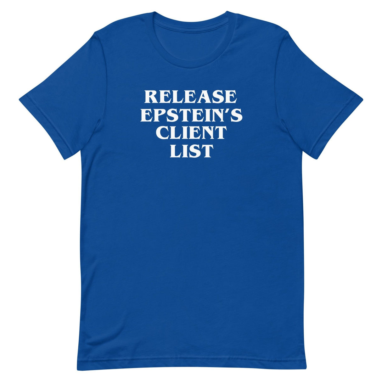 Release Epstein's Client List Shirt