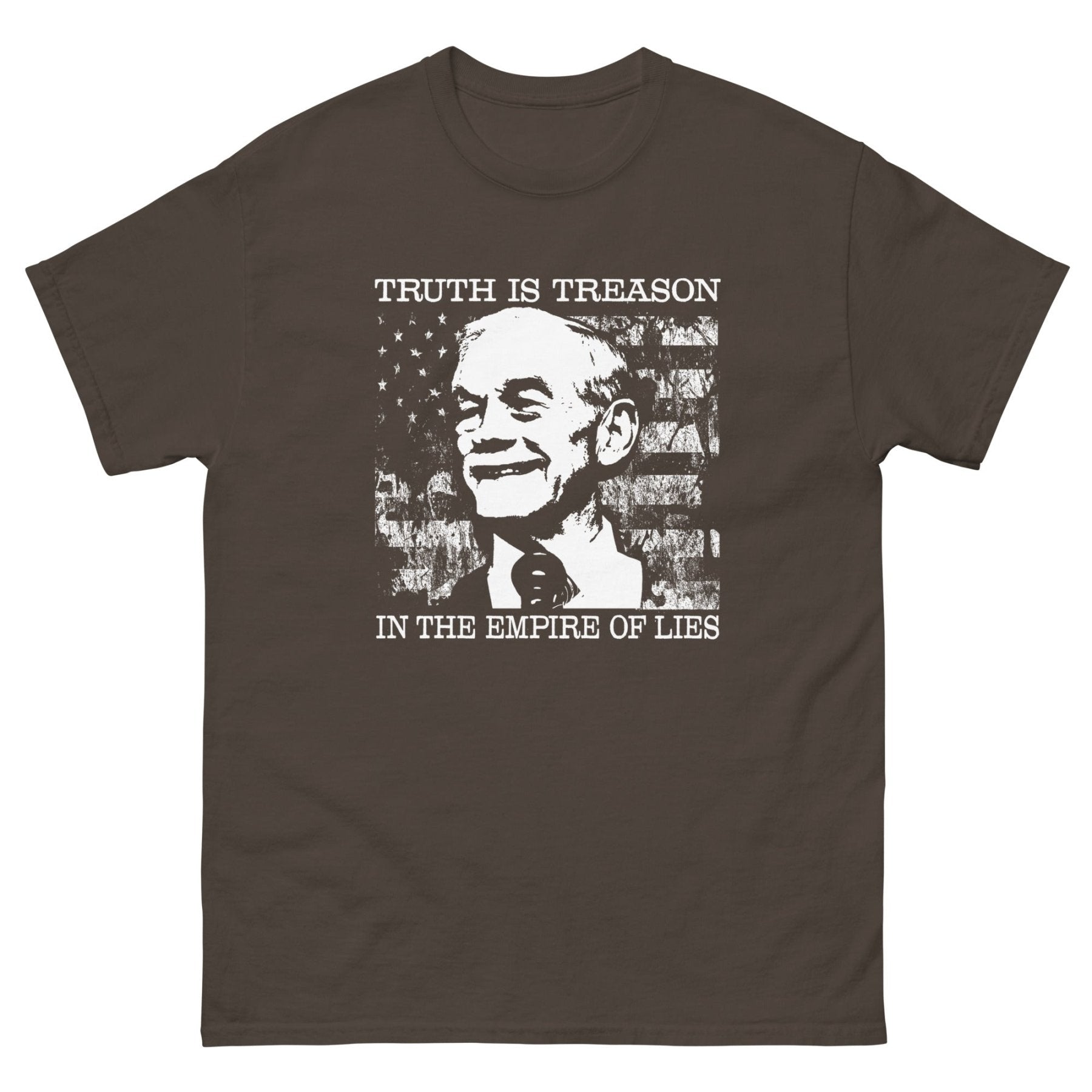 Ron Paul Truth is Treason Heavy Cotton Shirt