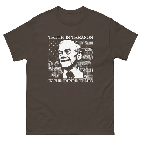 Ron Paul Truth is Treason Heavy Cotton Shirt