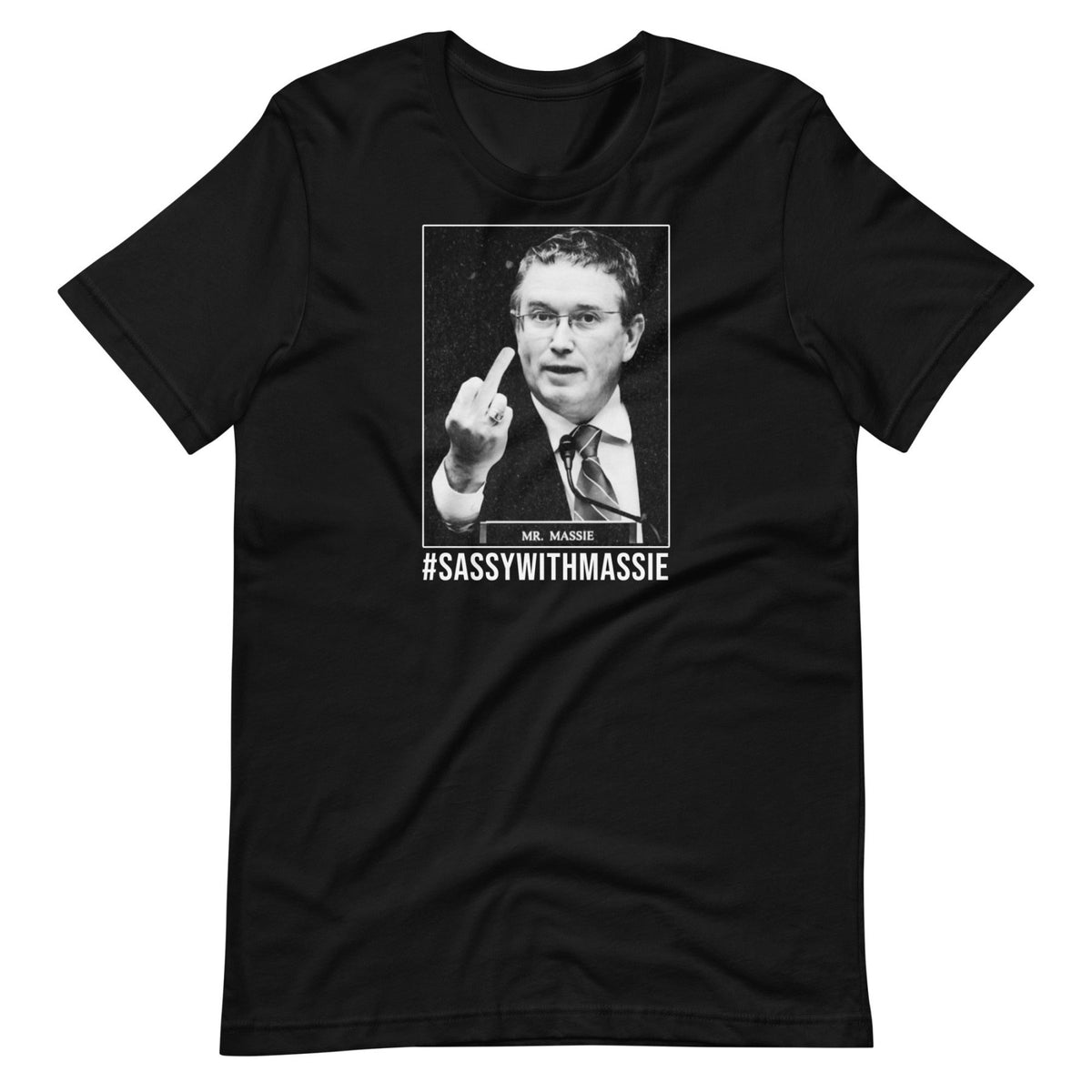 Sassy With Thomas Massie Libertarian Shirt – Libertarian Country