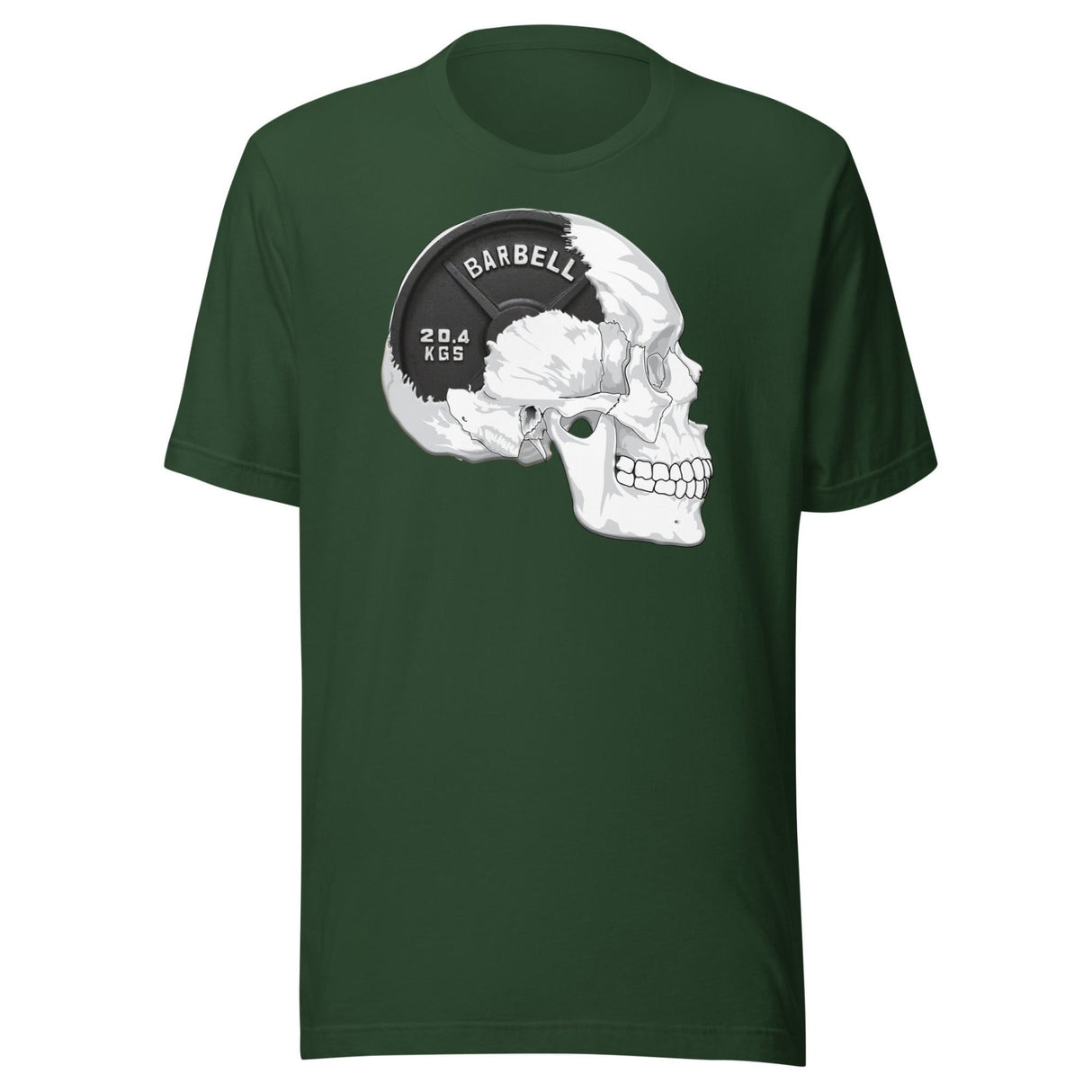 Skull Dumbbell Mind Gym Shirt