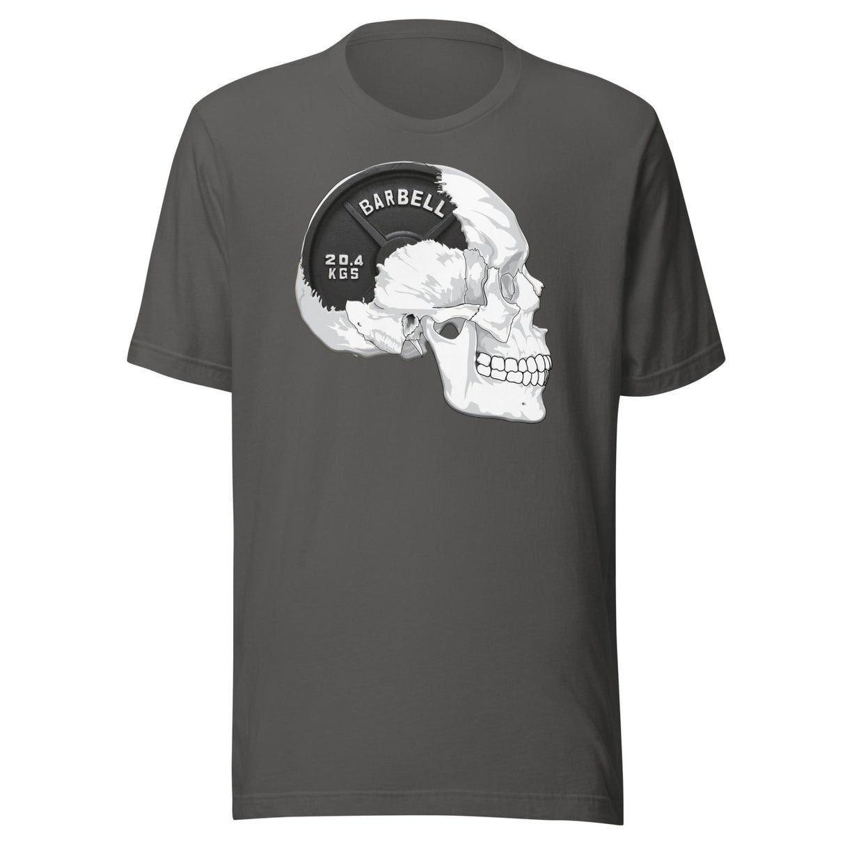 Skull Dumbbell Mind Gym Shirt
