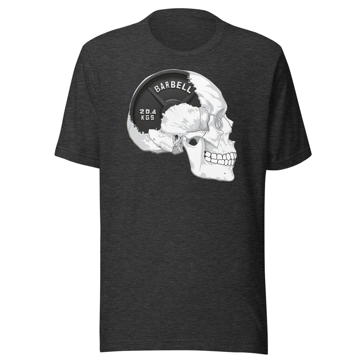 Skull Dumbbell Mind Gym Shirt