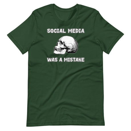 Social Media Was A Mistake Shirt