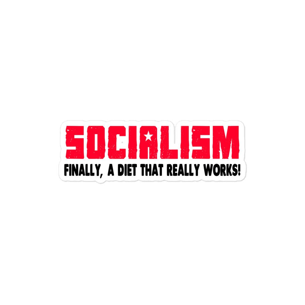 Socialism Diet Sticker