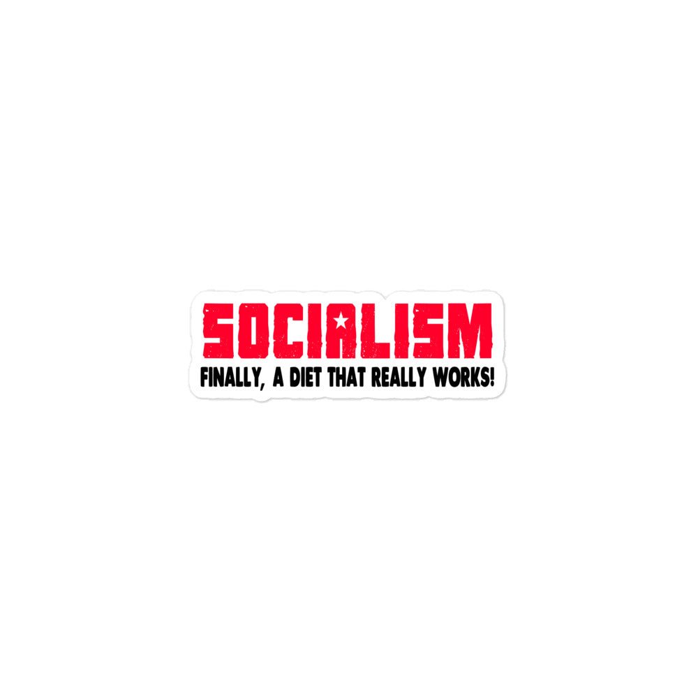 Socialism Diet Sticker