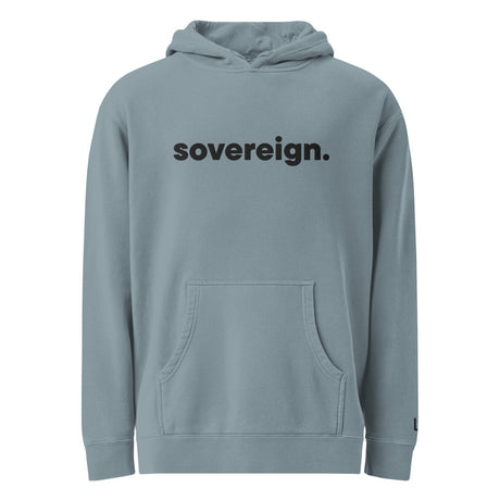 Sovereign Pigment - Dyed Embroidered Hoodie