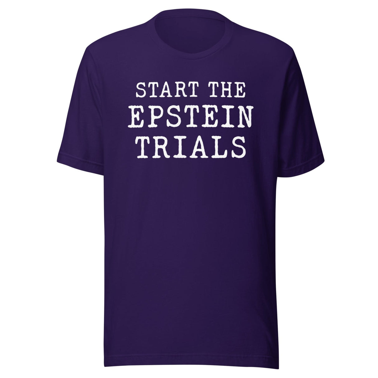 Start The Epstein Trials Shirt