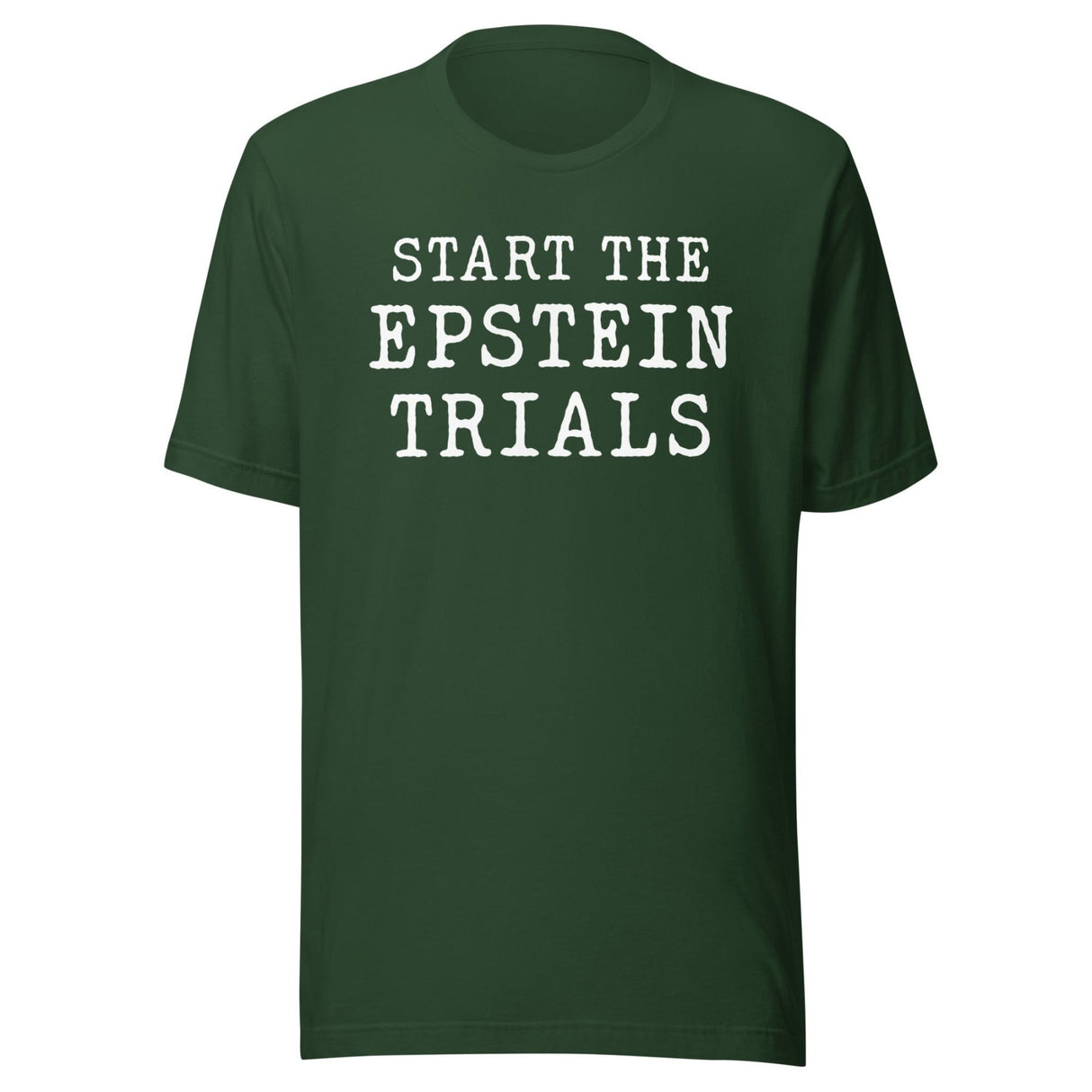 Start The Epstein Trials Shirt
