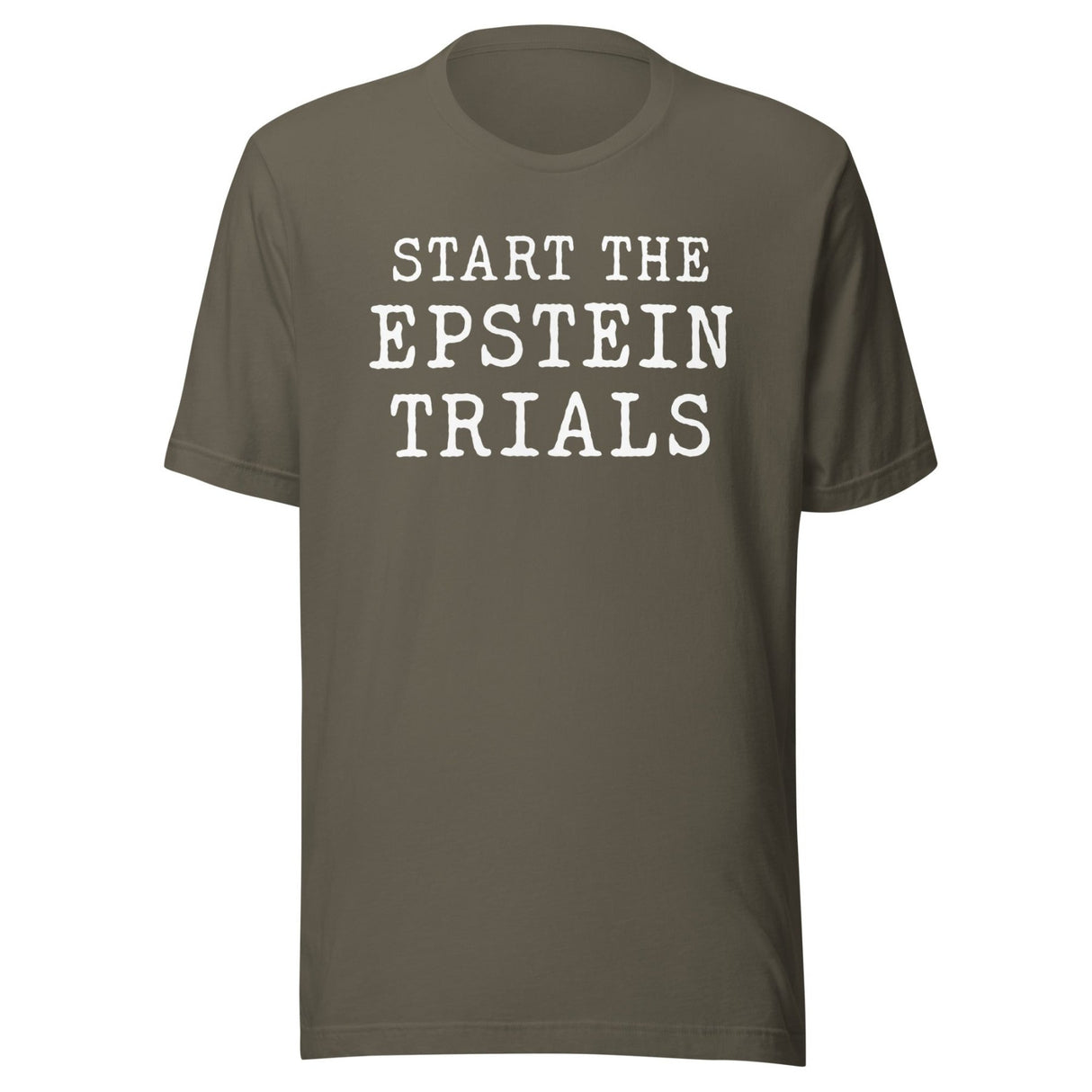 Start The Epstein Trials Shirt