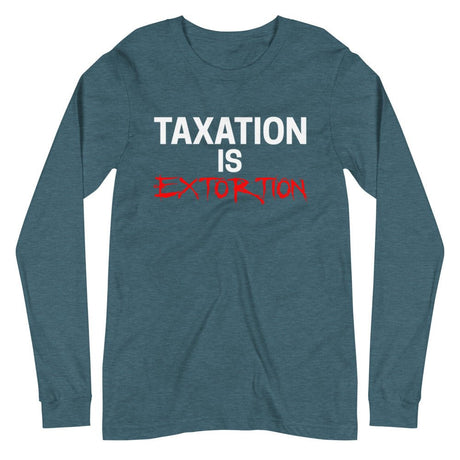 Taxation is Extortion Premium Long Sleeve Shirt
