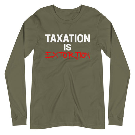 Taxation is Extortion Premium Long Sleeve Shirt