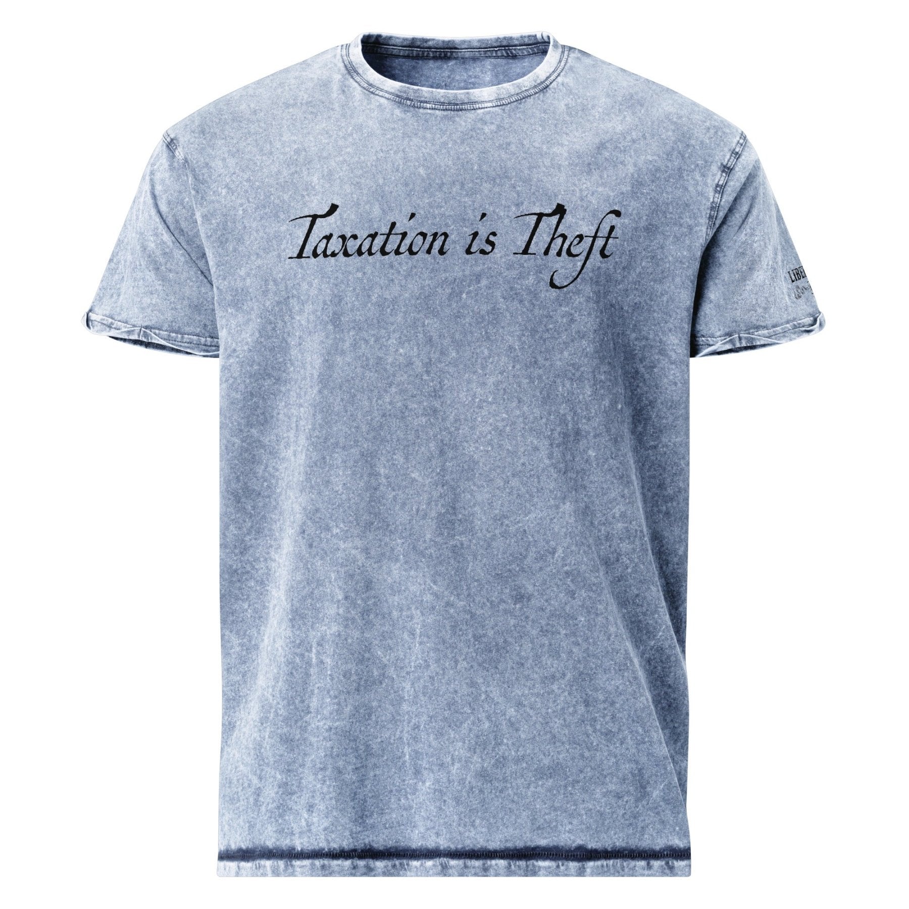 Taxation is Theft Denim Shirt