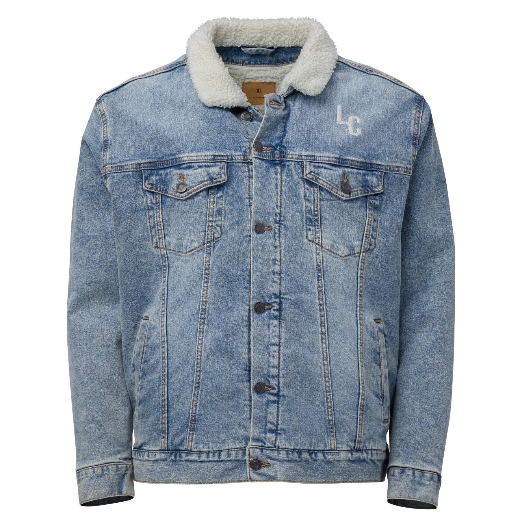 Taxation is Theft Sherpa Denim Jacket