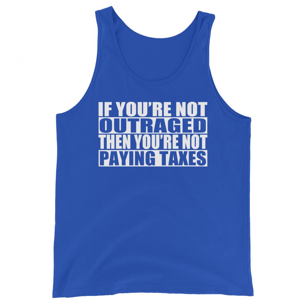Taxes Outraged Premium Tank Top