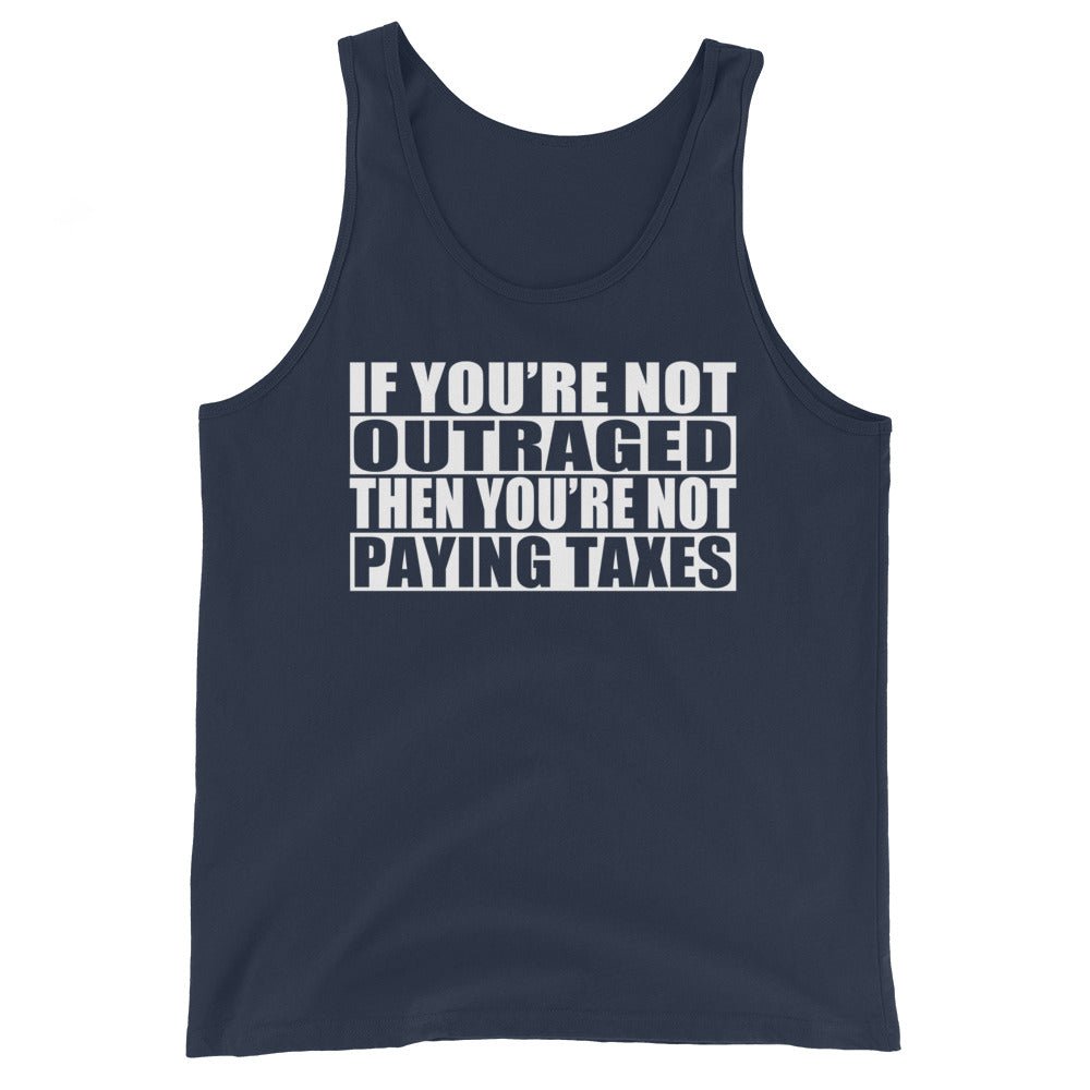 Taxes Outraged Premium Tank Top