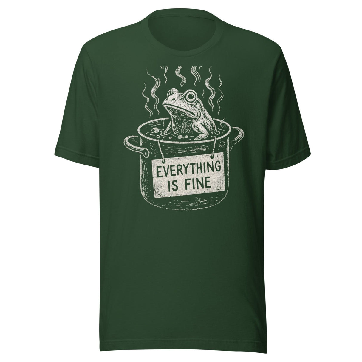 The Boiling Frog Everything Is Fine Shirt
