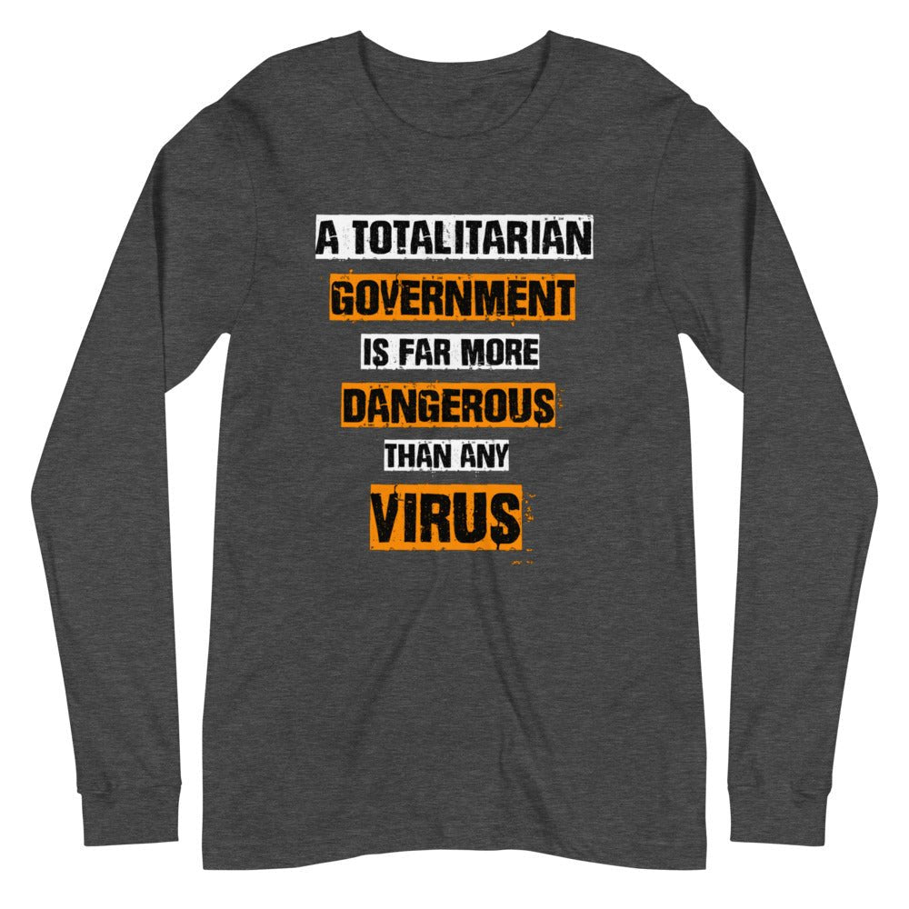 Totalitarian Government Virus Premium Long Sleeve Shirt