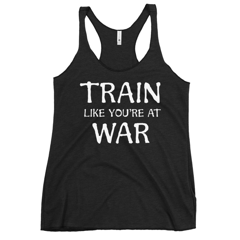 Train Like You're at War Women's Racerback