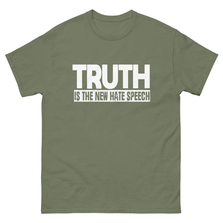 Truth is The New Hate Speech Heavy Cotton Shirt