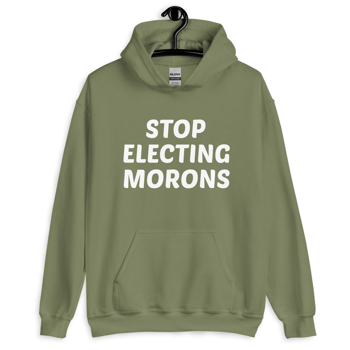 Stop Electing Morons Hoodie