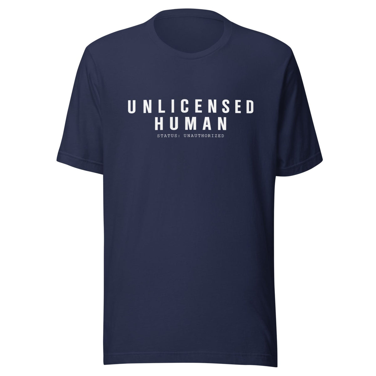 Unlicensed Human Shirt