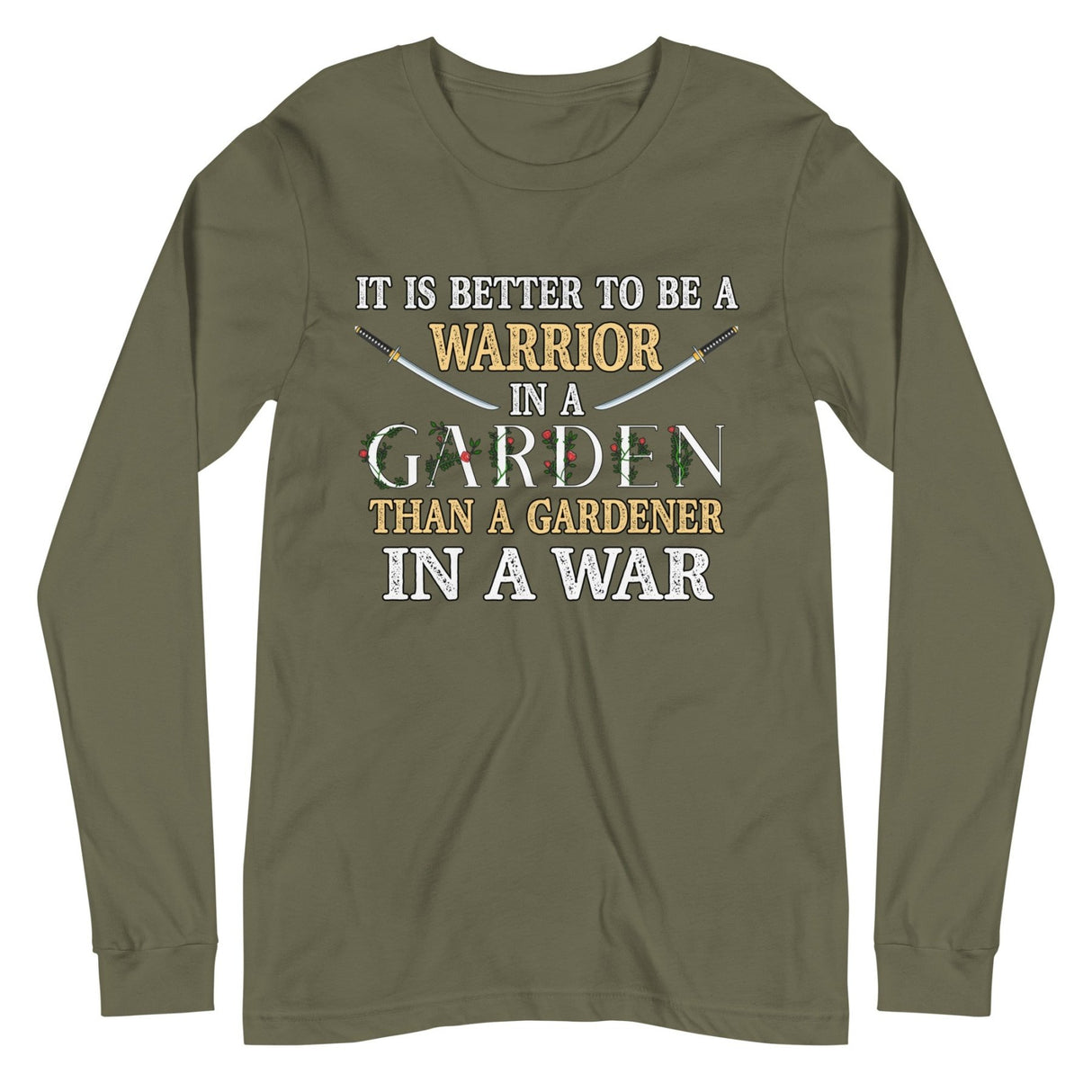 Warrior in a Garden Premium Long Sleeve Shirt